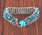 knitted bracelet