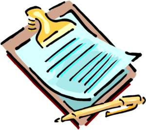 Meeting Minutes Clip Art